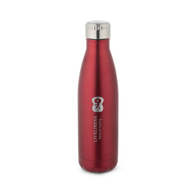 SHOW SATIN. Stainless steel bottle 500 mL